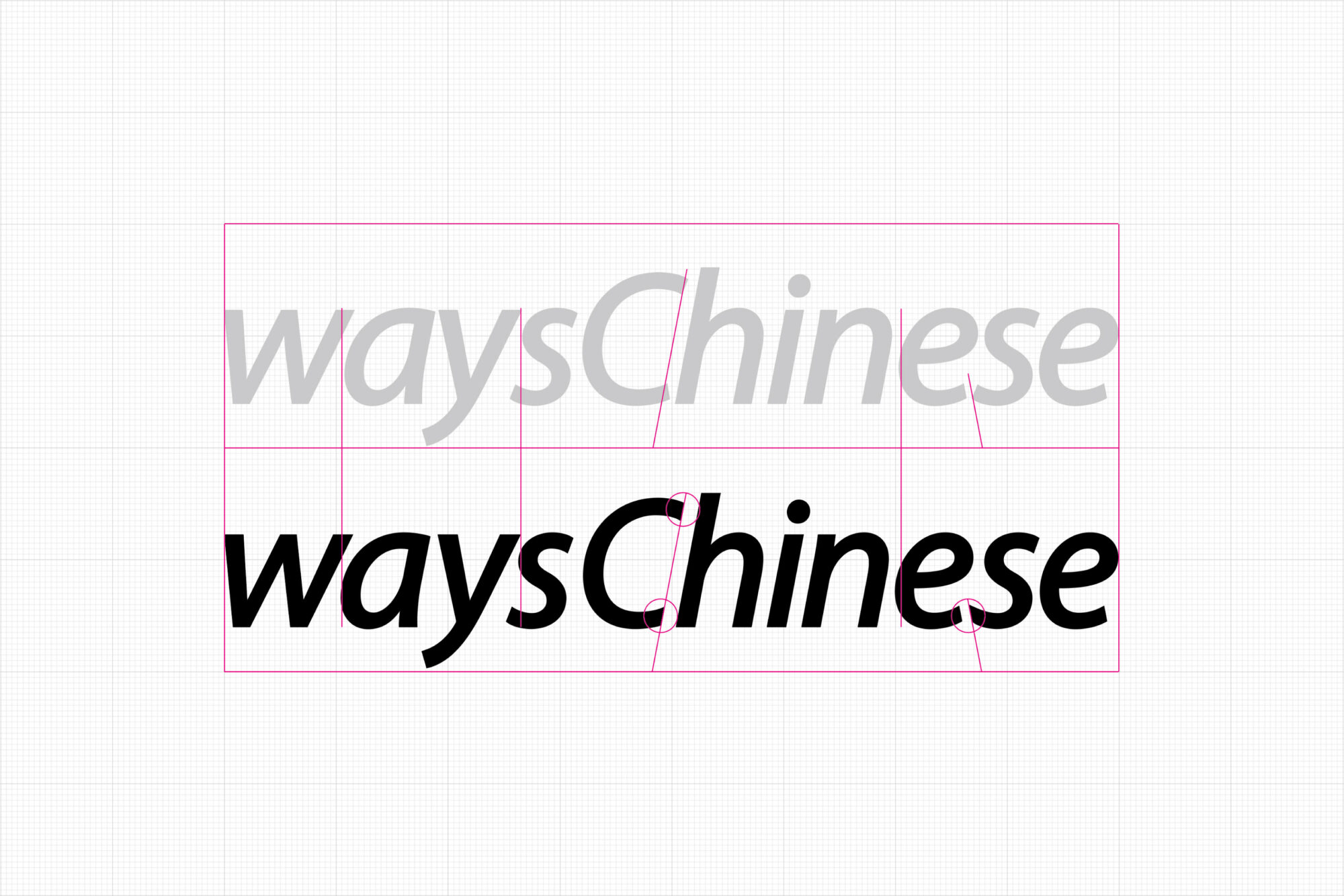 waysChinese ロゴデザイン